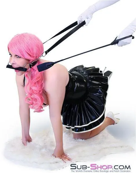 0800MH      Giddy-Up Pony Bit Gag and Reins
