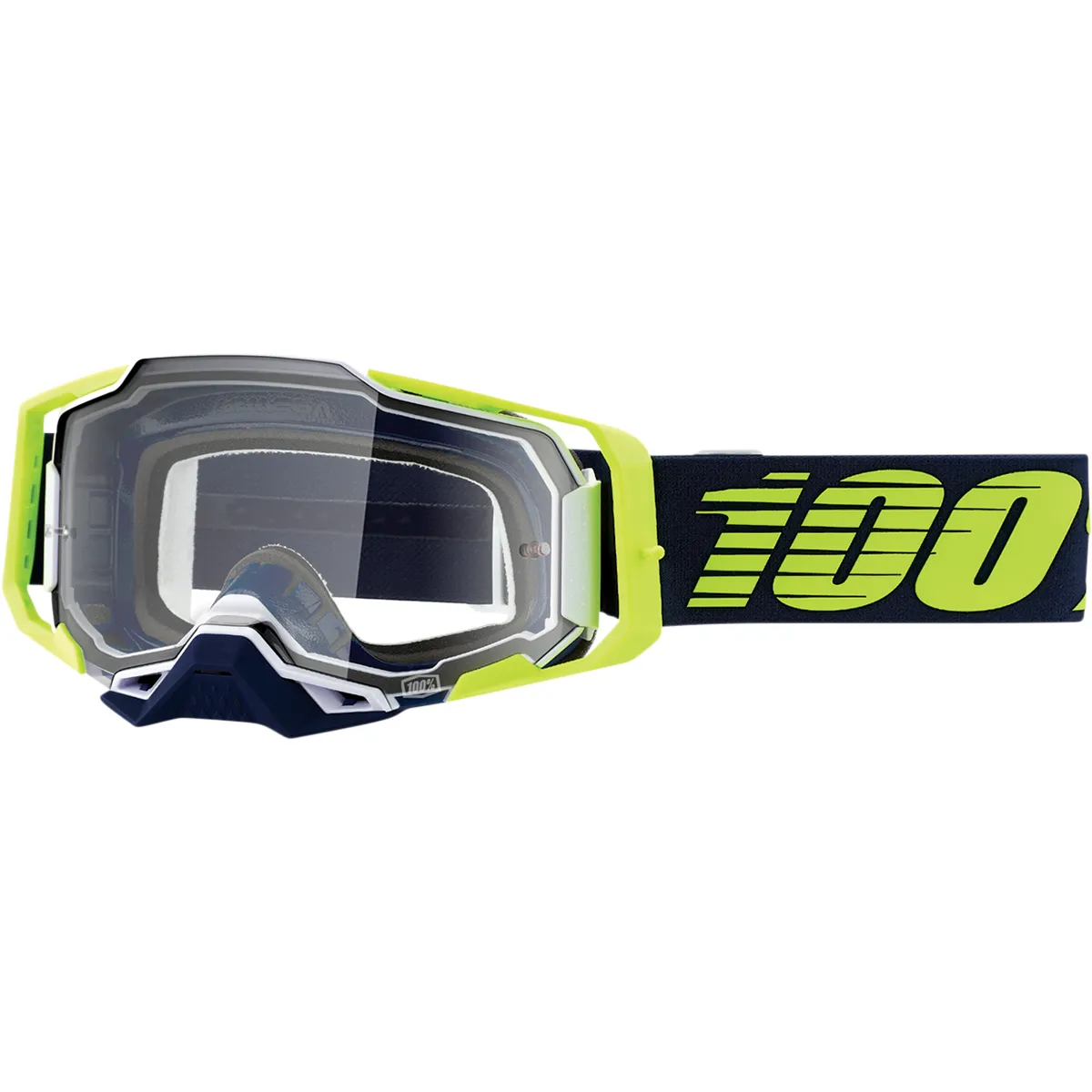 100% Armega Goggles - Deker - Clear 50721-101-08