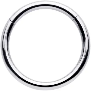 12 Gauge 5/8 316L Surgical Steel Precision Hinged Segment Hoop