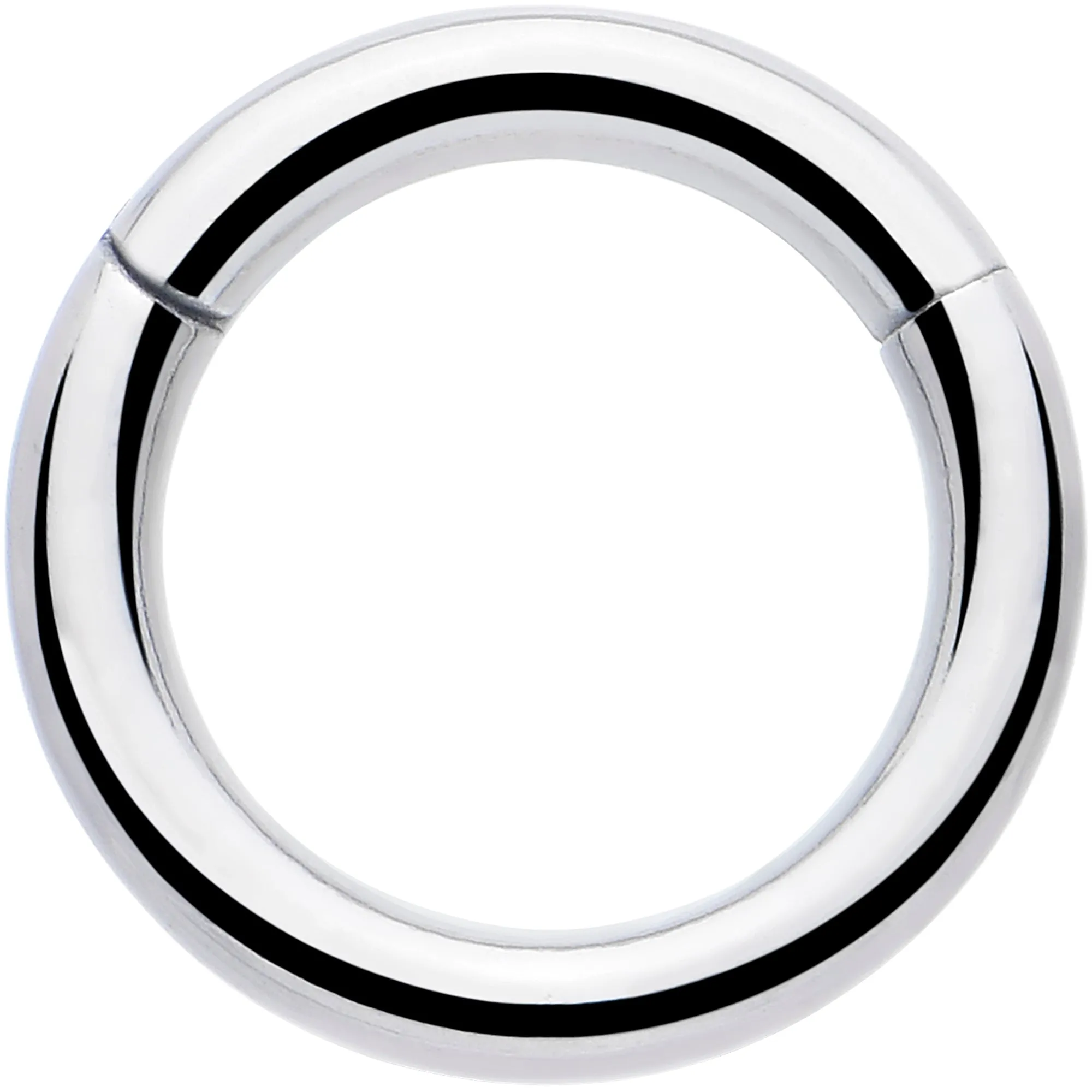 16 Gauge 1/4 316L Surgical Steel Precision Hinged Segment Hoop