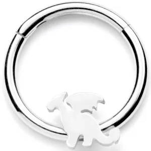 16 Gauge 3/8 Fantasy Dragon Hinged Segment Ring