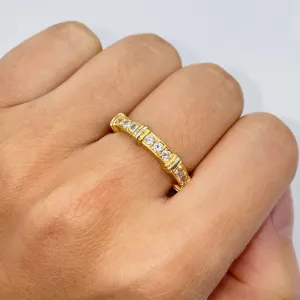 18K Vintage Cartier Contessa Eternity Band