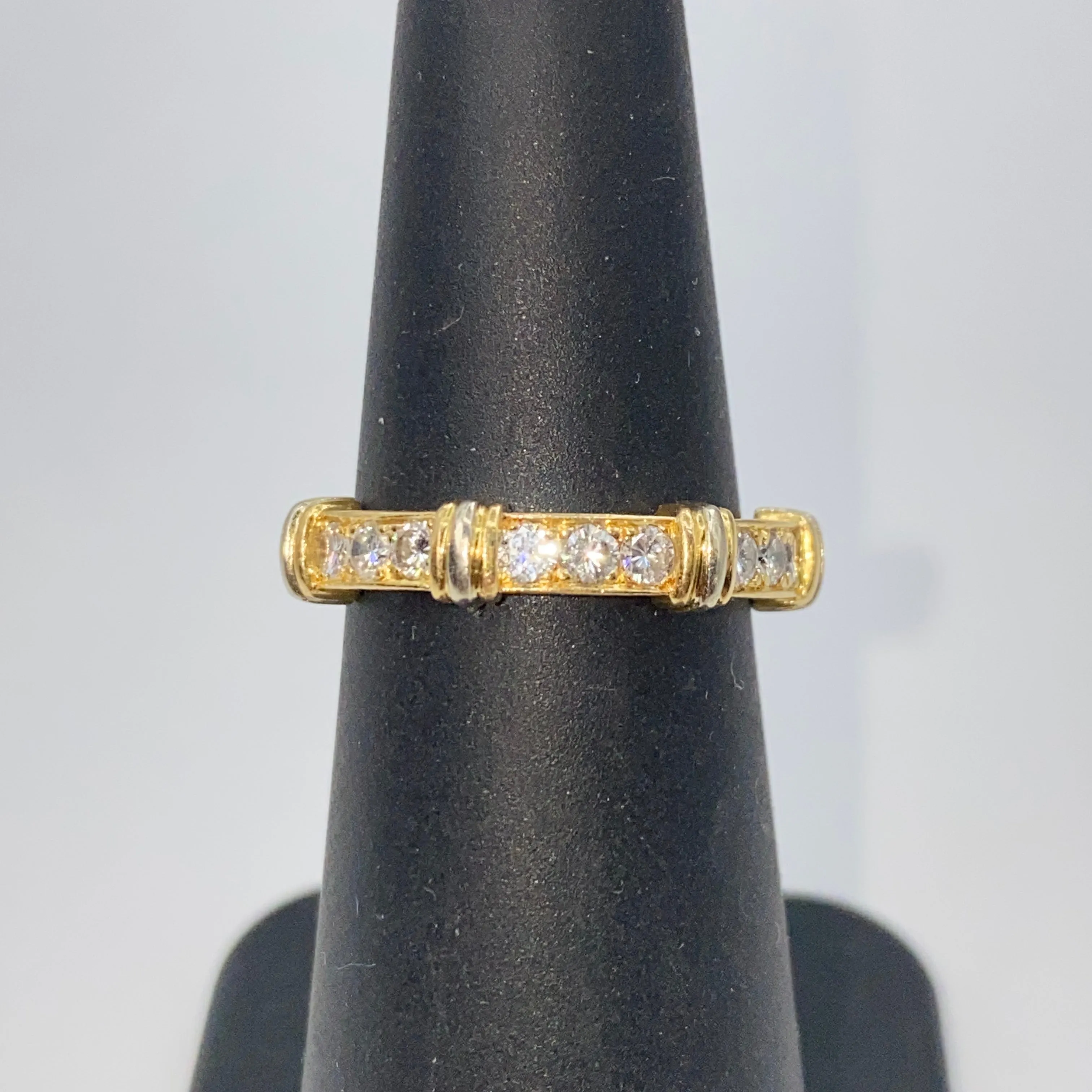 18K Vintage Cartier Contessa Eternity Band