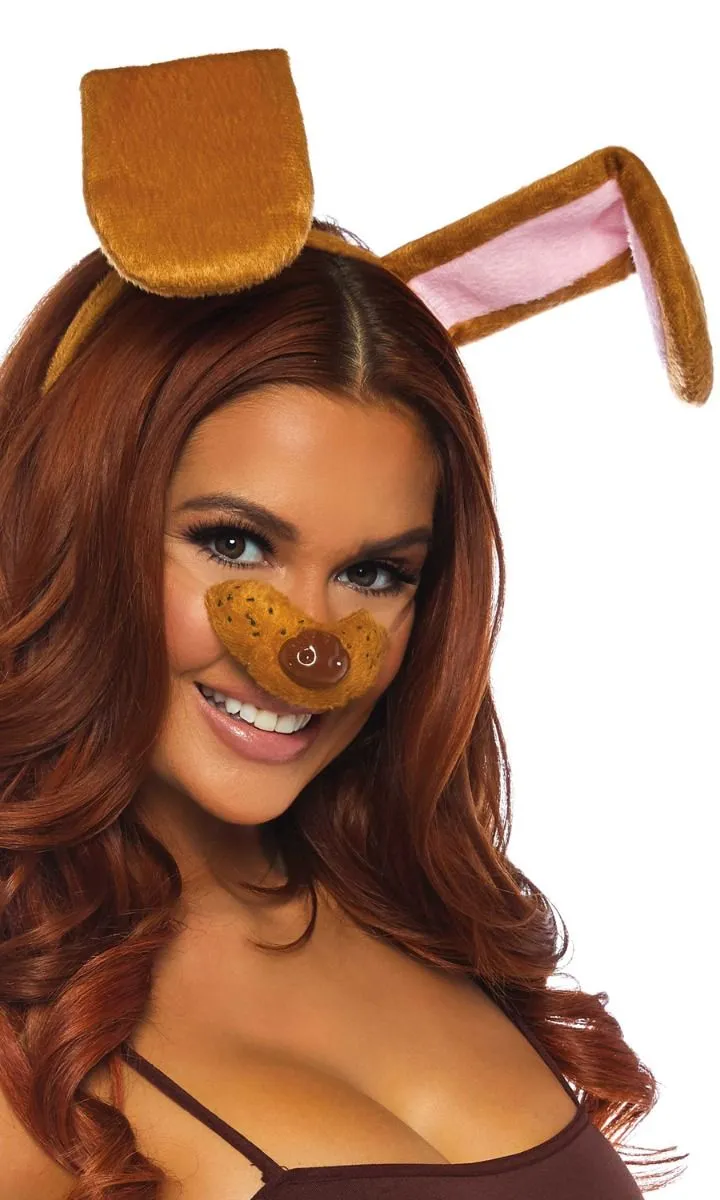 2 Pc Snapchat Doggie Accessory Kit by Leg Avenue