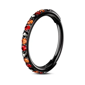 20G Halloween Color Combo Nose Ring