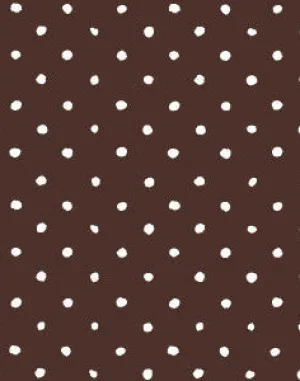 a|s cardstock - polka dot french roast