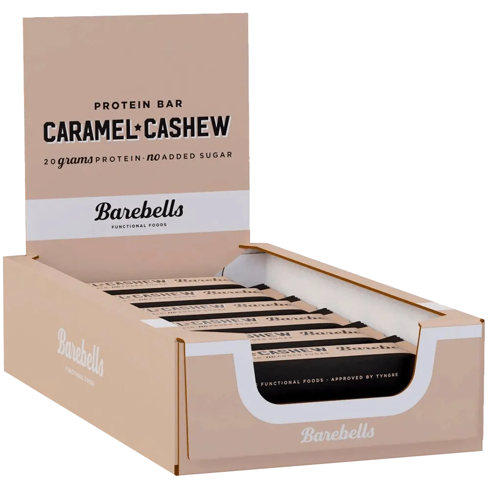 Barebells Protein Bar Caramel Cashew - 10x55g.