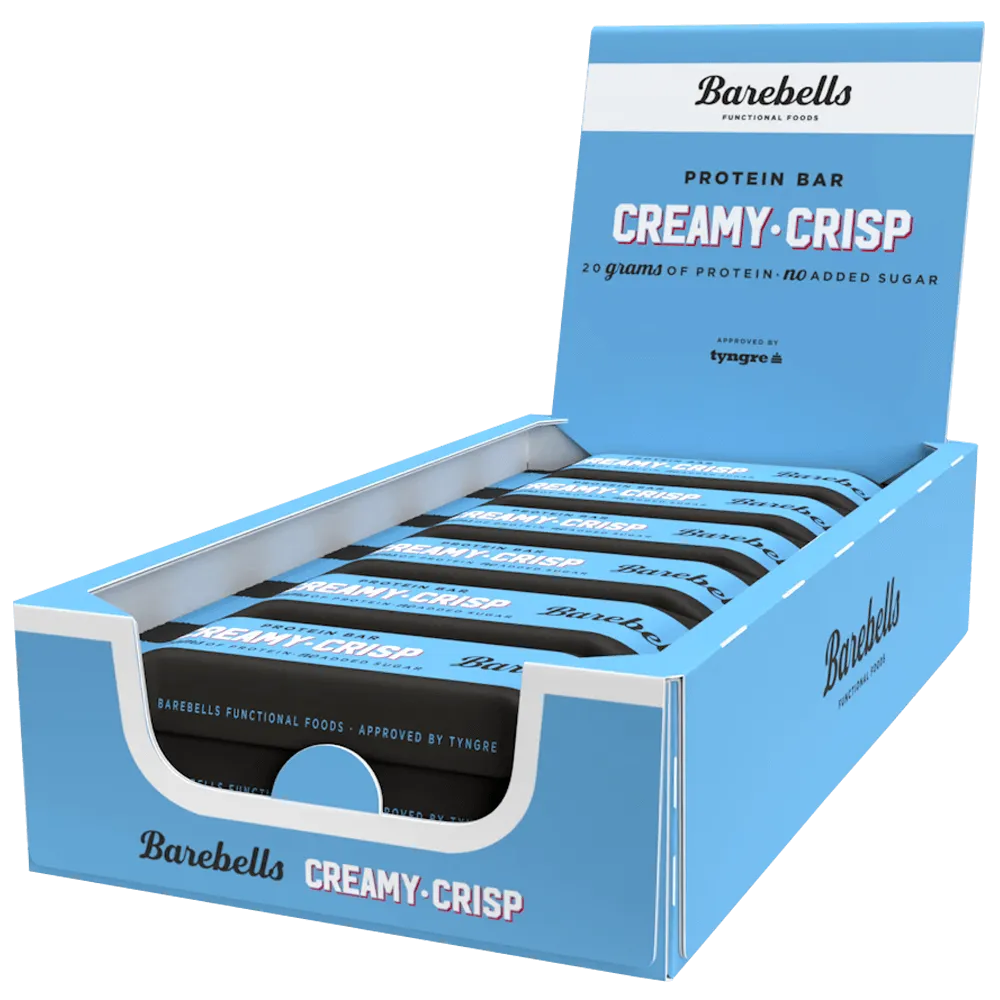 Barebells Protein Bar Creamy Crisp - 10x55g.
