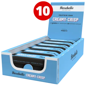Barebells Protein Bar Creamy Crisp - 10x55g.