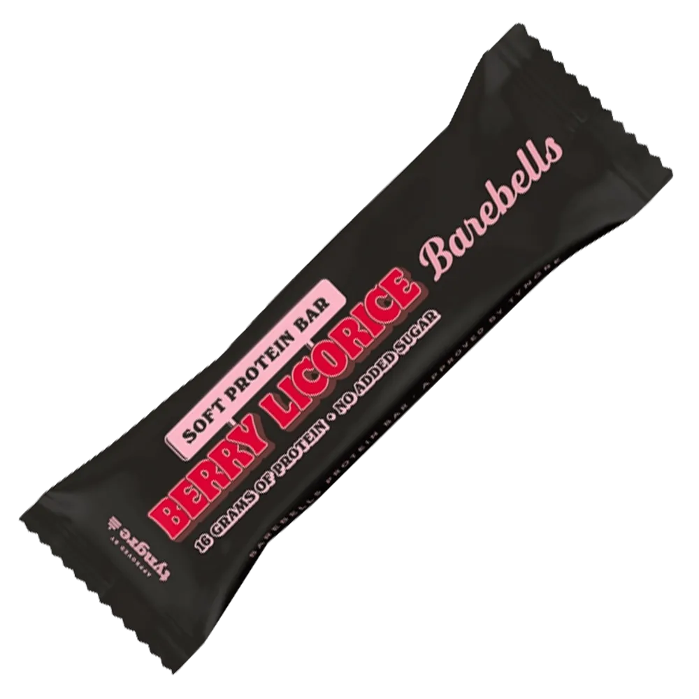 Barebells Soft Bar Berry Licorice - 10x55g.