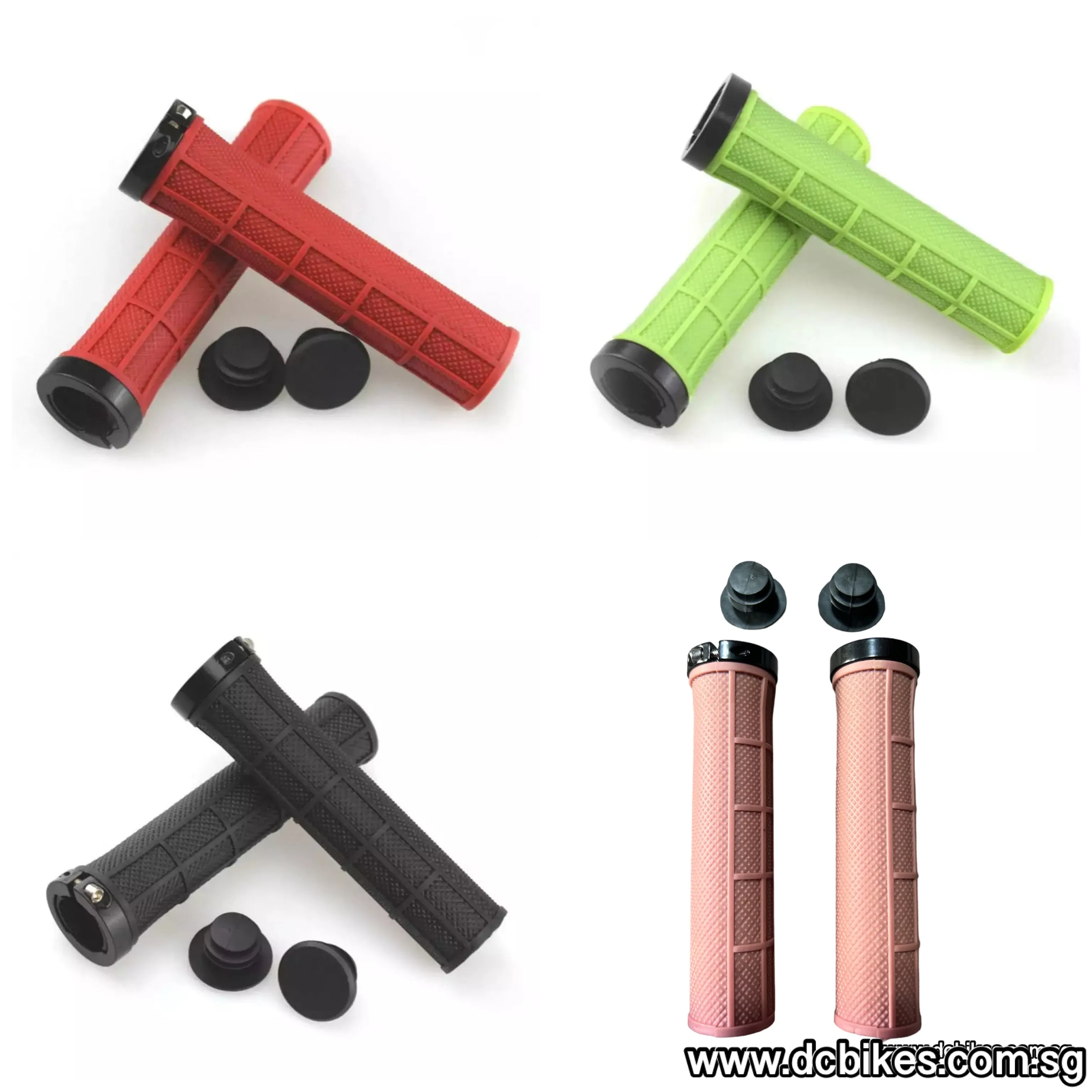 Basic Bicycle MTB Single Lock On Grips