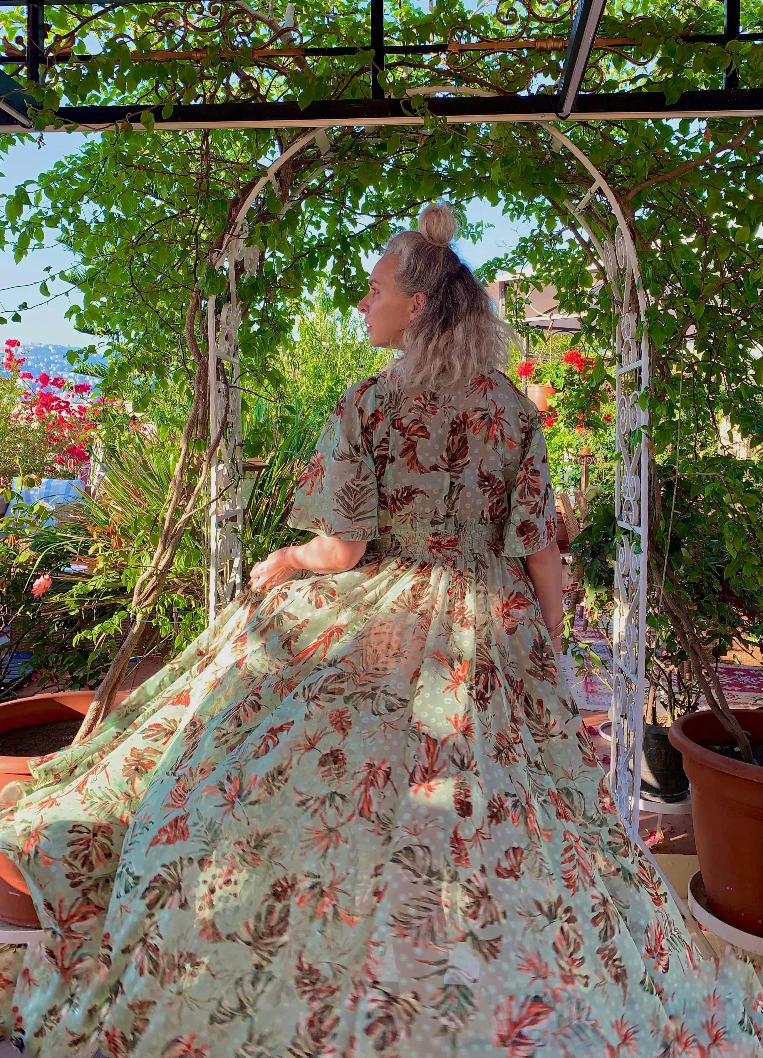 Birds of Paradise Maxi Dress