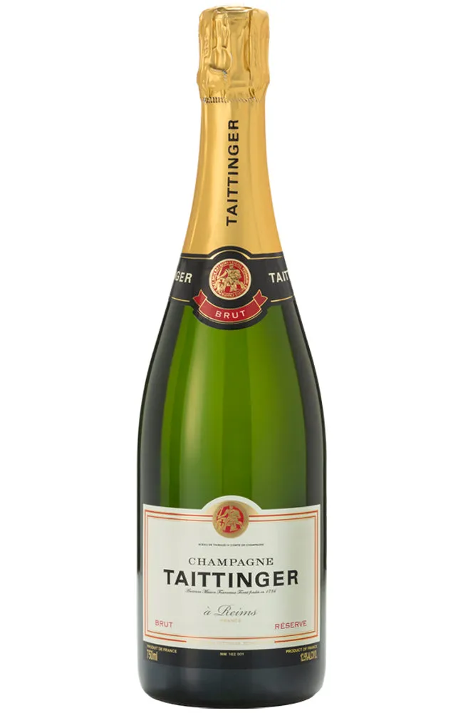 Champagne Taittinger Brut Réserve NV (Gift Boxed)