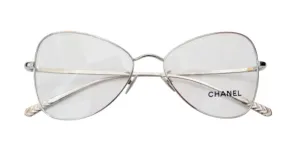 Chanel 2019 Silver Eye Glasses
