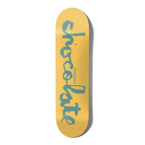 Chocolate OG Chunk W42 Vincent Alvarez Skateboard Deck - 8.25"