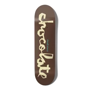 Chocolate OG Chunk W43 Vincent Alvarez Skateboard Deck - 8.0"