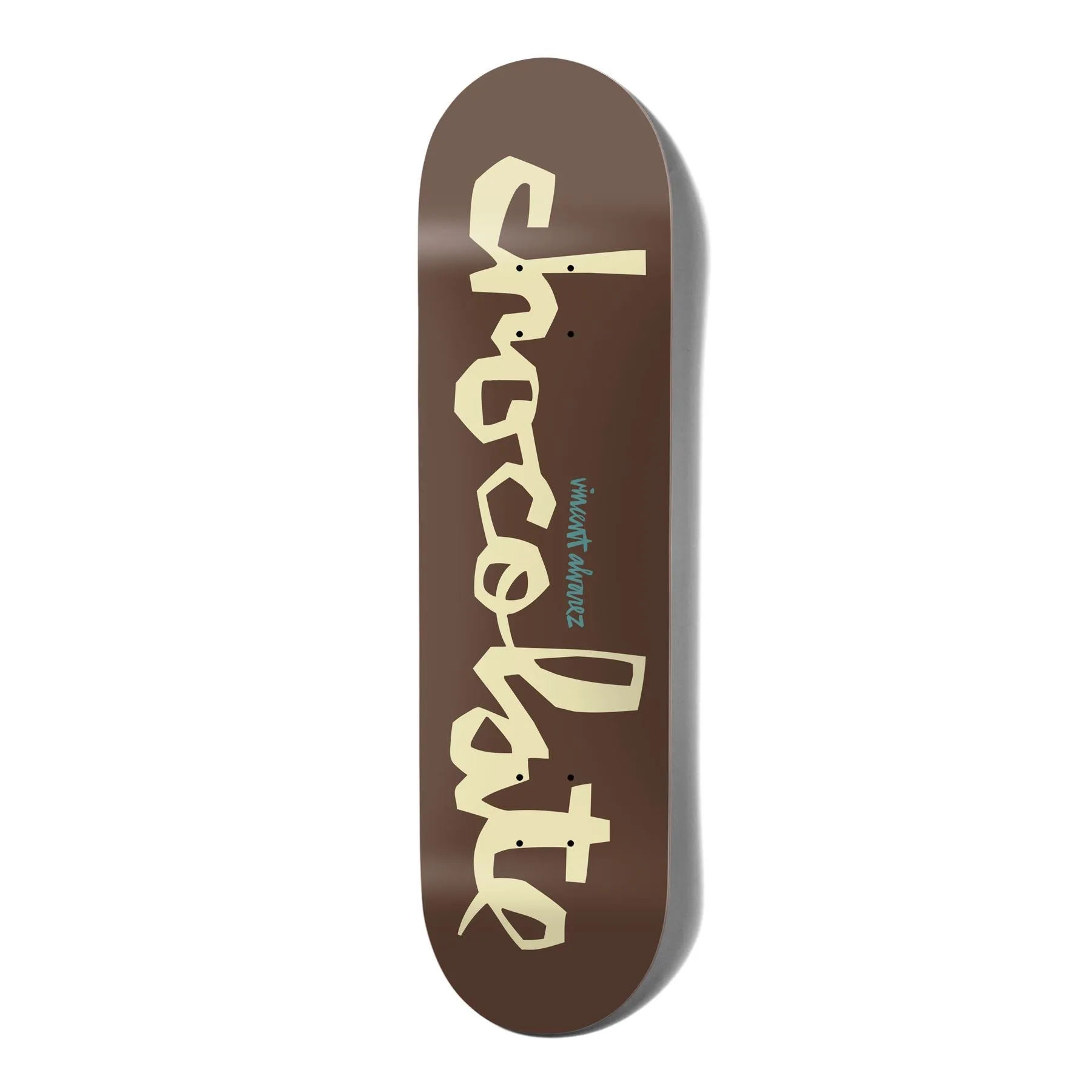 Chocolate OG Chunk W43 Vincent Alvarez Skateboard Deck - 8.0"