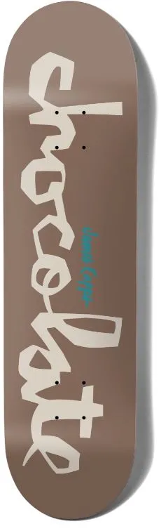 Chocolate OG Chunk W44D1 James Capps Skateboard Deck - 8.125"
