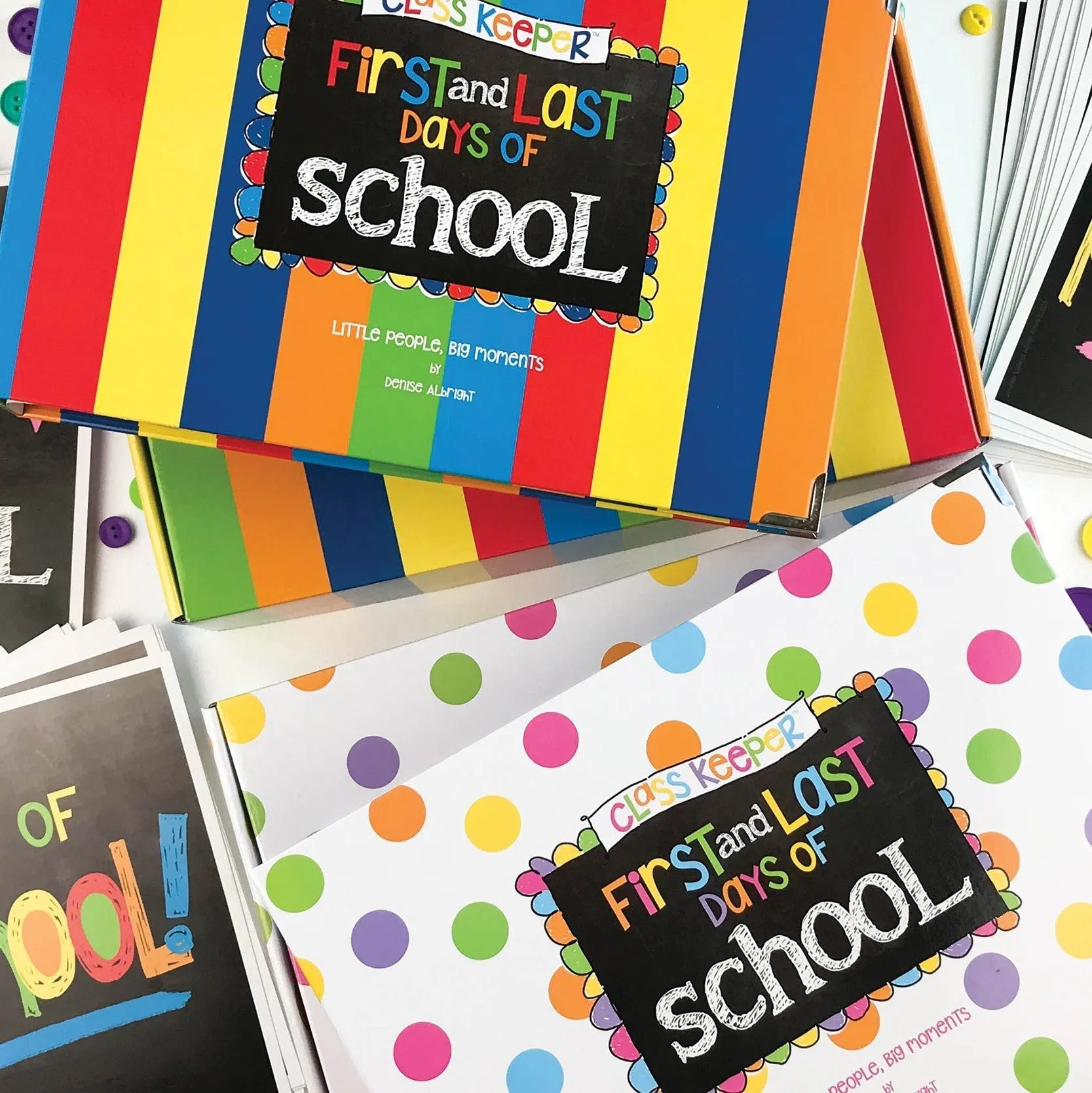 Class Keeper® Easiest School Days Memory Book | (2) Styles | Keepsake