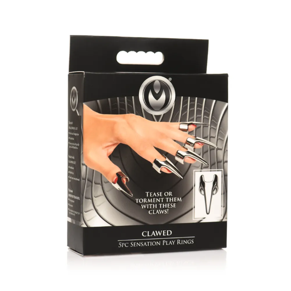 Clawed 5pc Sensation Play Rings