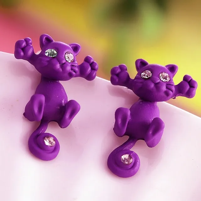 Cutie Cat Ear Rings