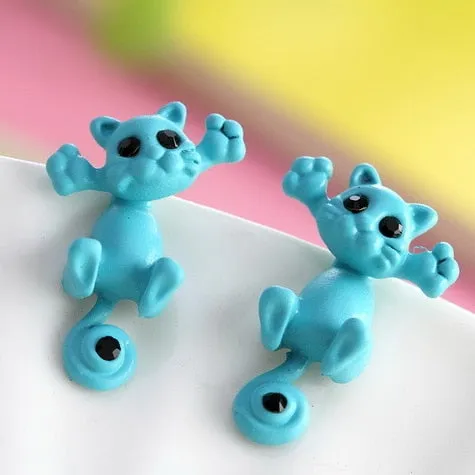 Cutie Cat Ear Rings