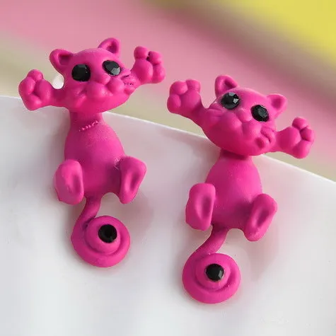 Cutie Cat Ear Rings