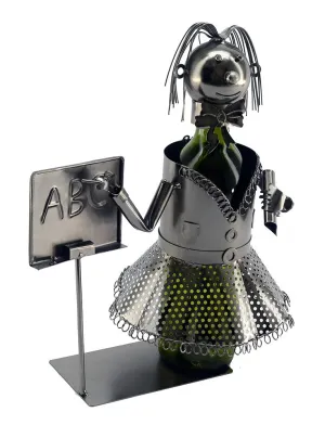 (D) Wine Bottle Holder, Teacher, Bar Counter Decoration