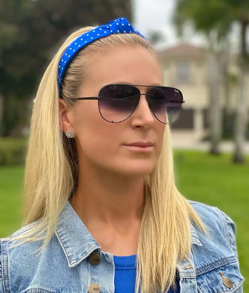 Democrat Blue - Knotted Headband