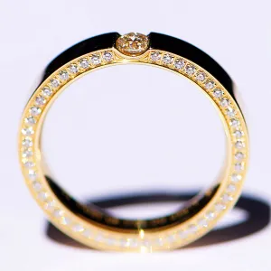 Diamonds Side Eternity Wedding Ring