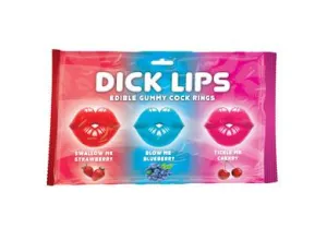 Dick Licks Edible Gummy Cock Rings