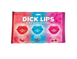 Dick Licks Edible Gummy Cock Rings