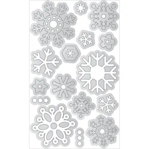 Doodlebug - Snow Much Fun - Frosty Flurry Doodle Cuts 2 Die / 8368