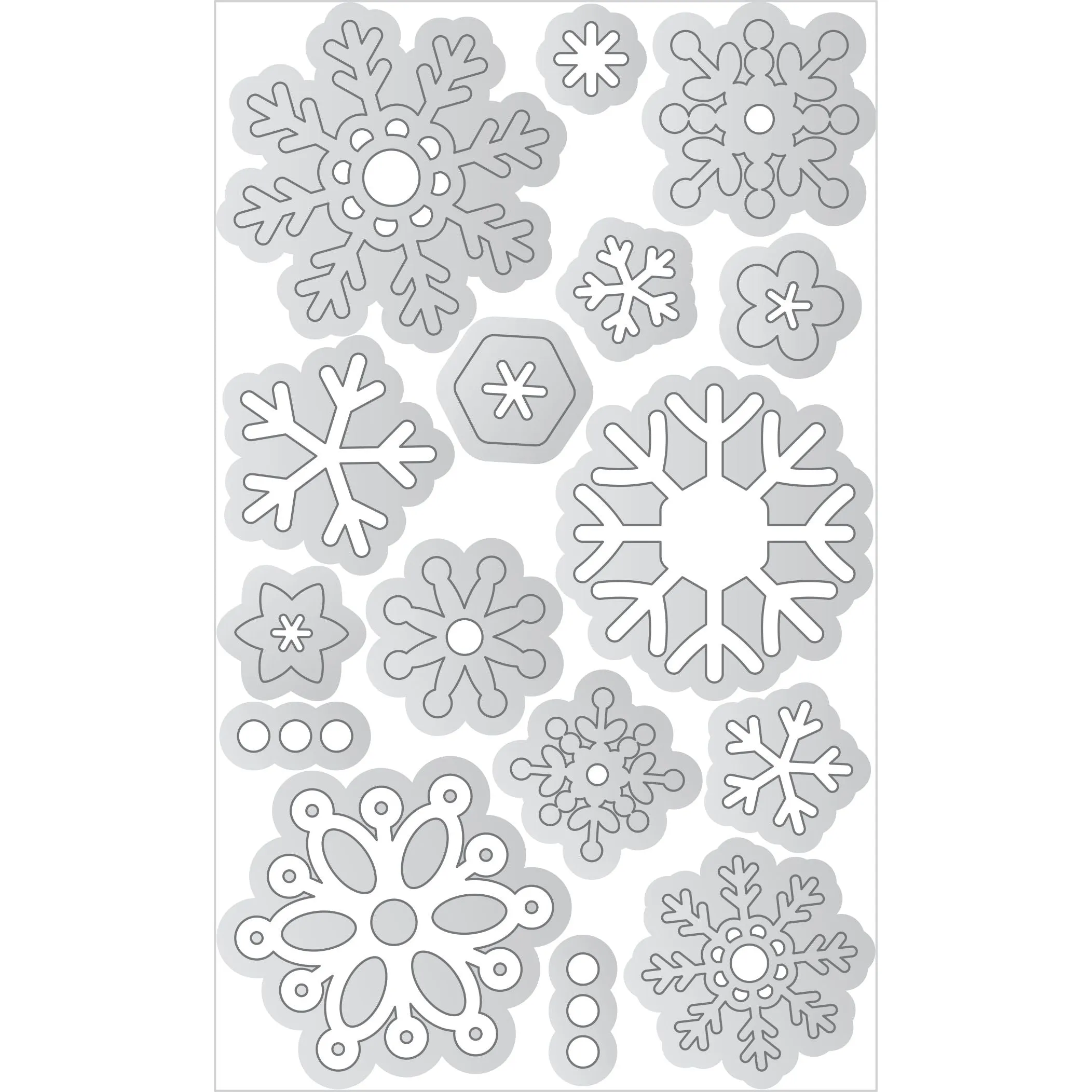 Doodlebug - Snow Much Fun - Frosty Flurry Doodle Cuts 2 Die / 8368