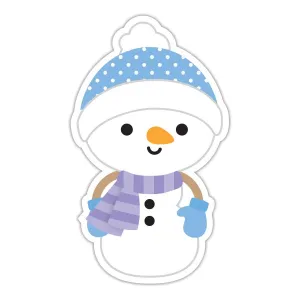 Doodlebug - Snow Much Fun - Snowman Sticker Doodle / 8421