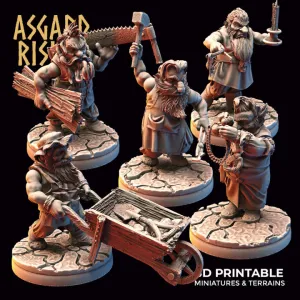 Dwarven Townsfolk - Artisans