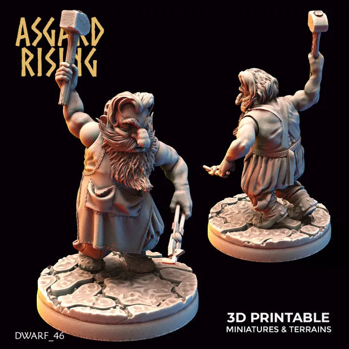 Dwarven Townsfolk - Artisans