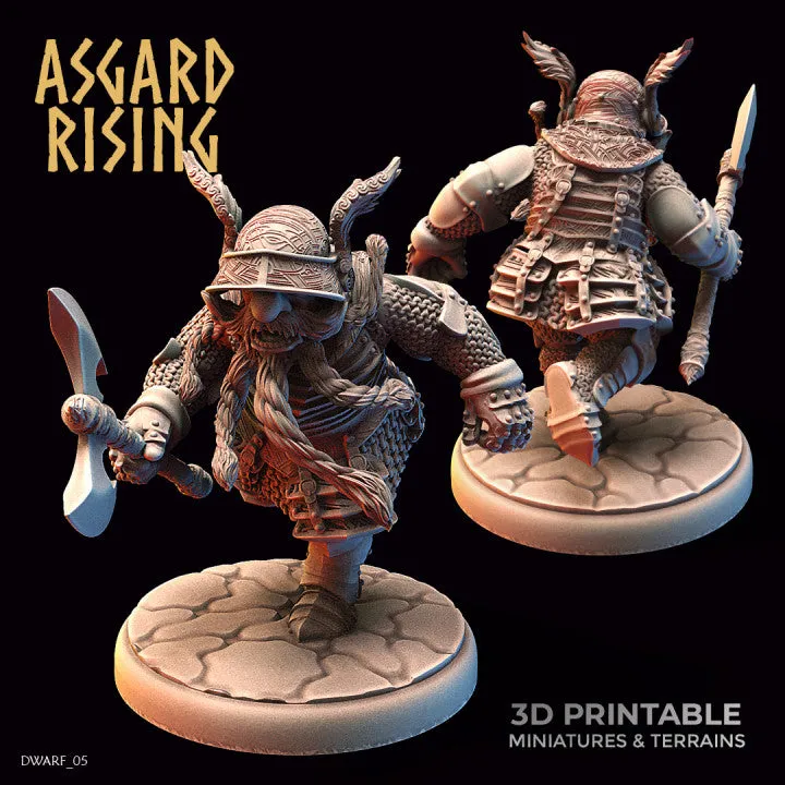Dwarves in full Plate Armour