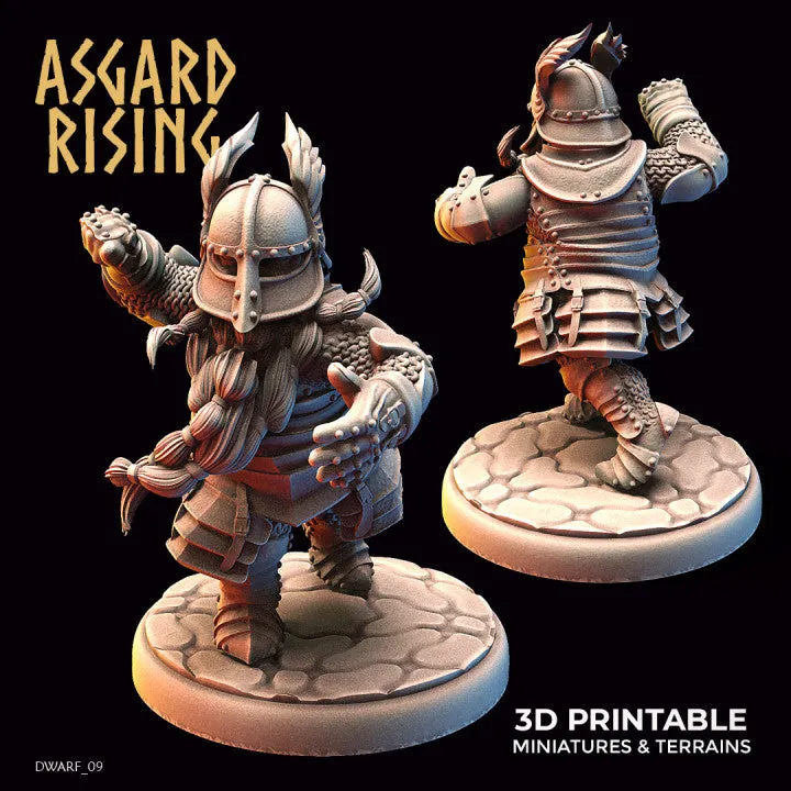 Dwarves in full Plate Armour