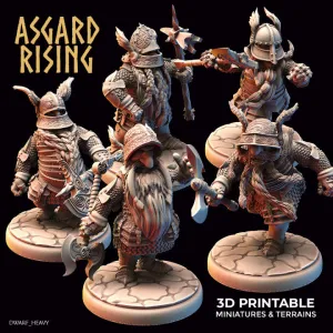 Dwarves in full Plate Armour