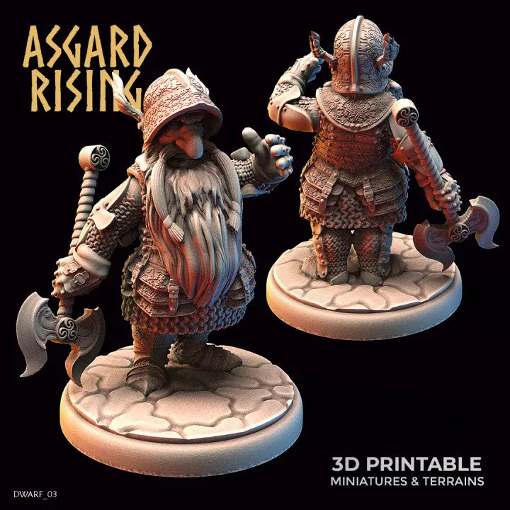 Dwarves in full Plate Armour