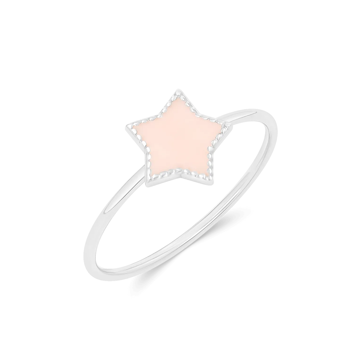 Enamel Star Ring