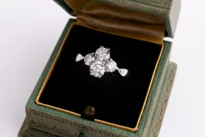 Estate Diamond Cluster Ring
