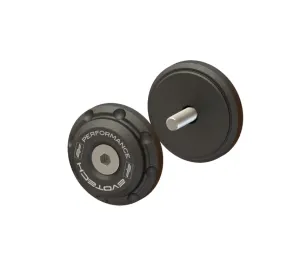 Evotech Bar End Weights for OE handlebar end mirrors - Triumph Trident 660 Triple Tribute Edition (2024 )