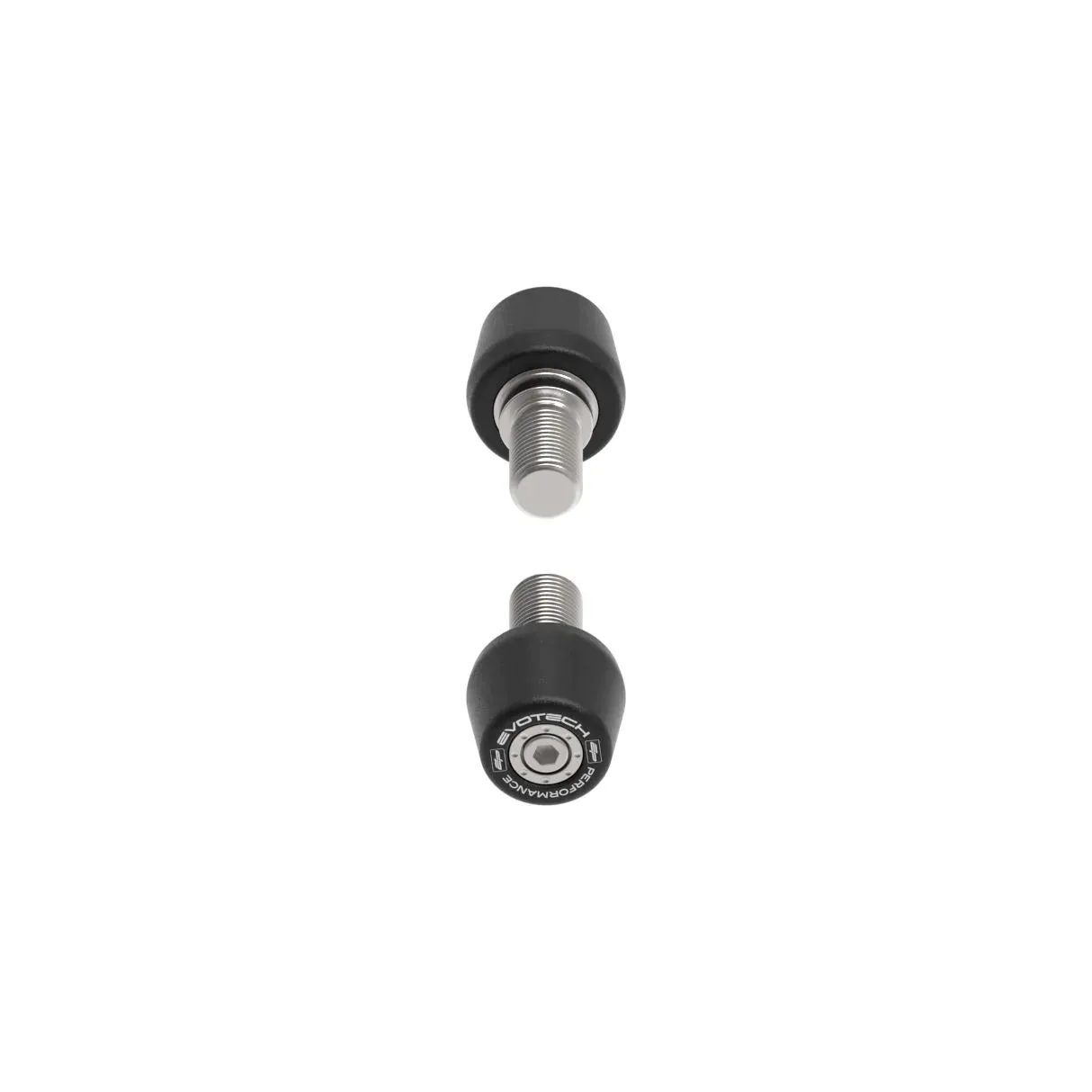 Evotech Bar End Weights (Race) - Yamaha XSR900 (2022 ) (Non Mirror Version)