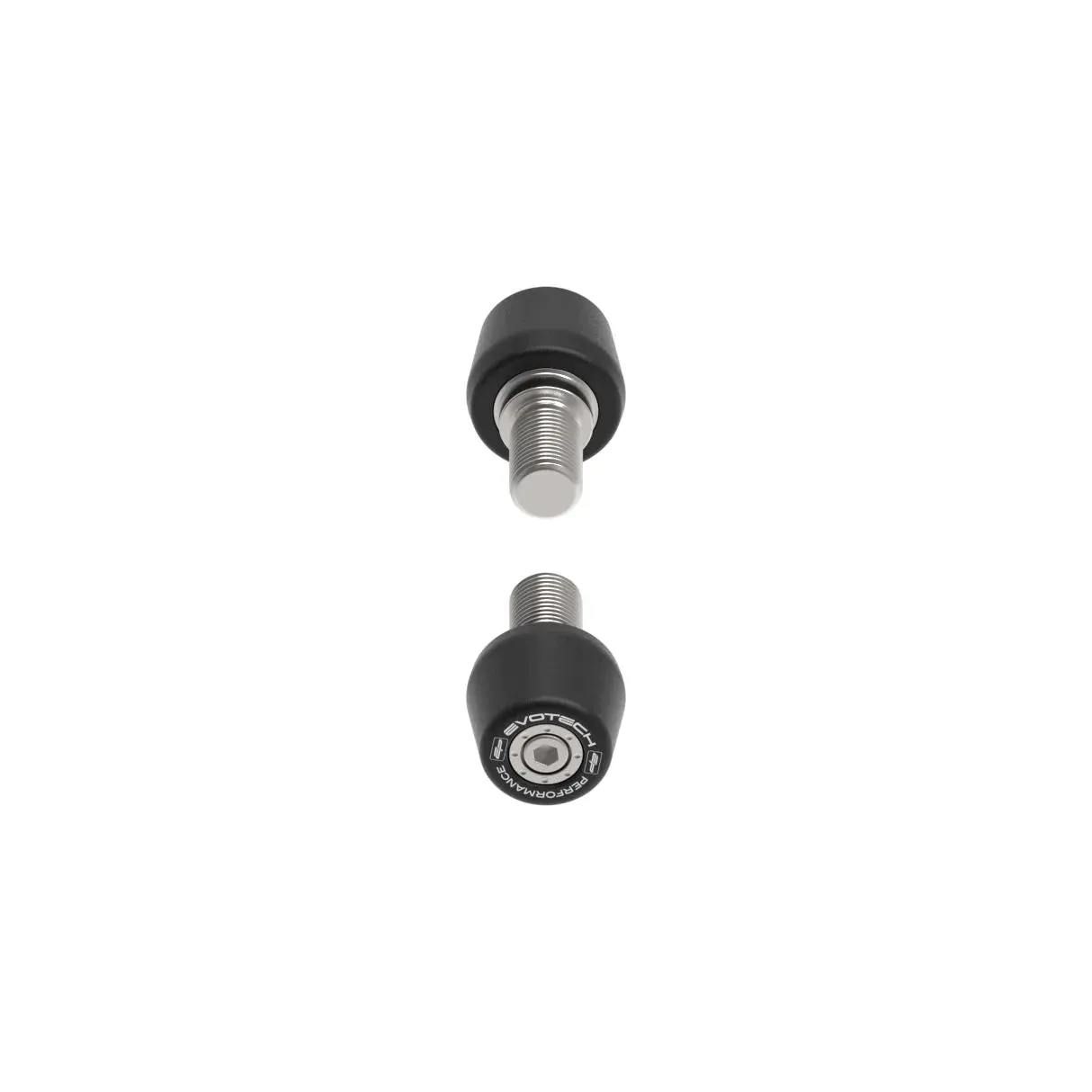 Evotech Bar End Weights (Race) - Yamaha XSR900 (2022 ) (Non Mirror Version)
