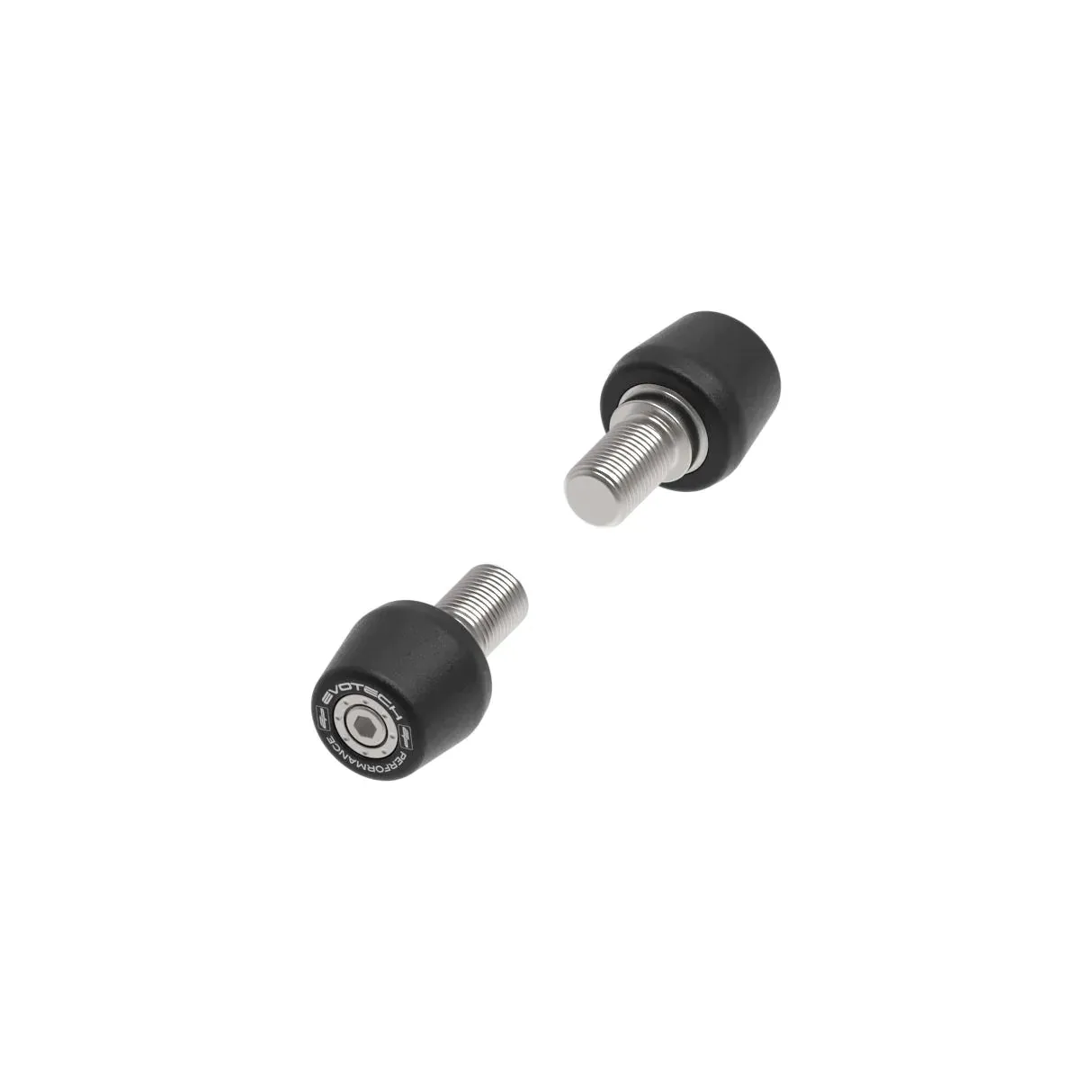 Evotech Bar End Weights (Race) - Yamaha XSR900 (2022 ) (Non Mirror Version)