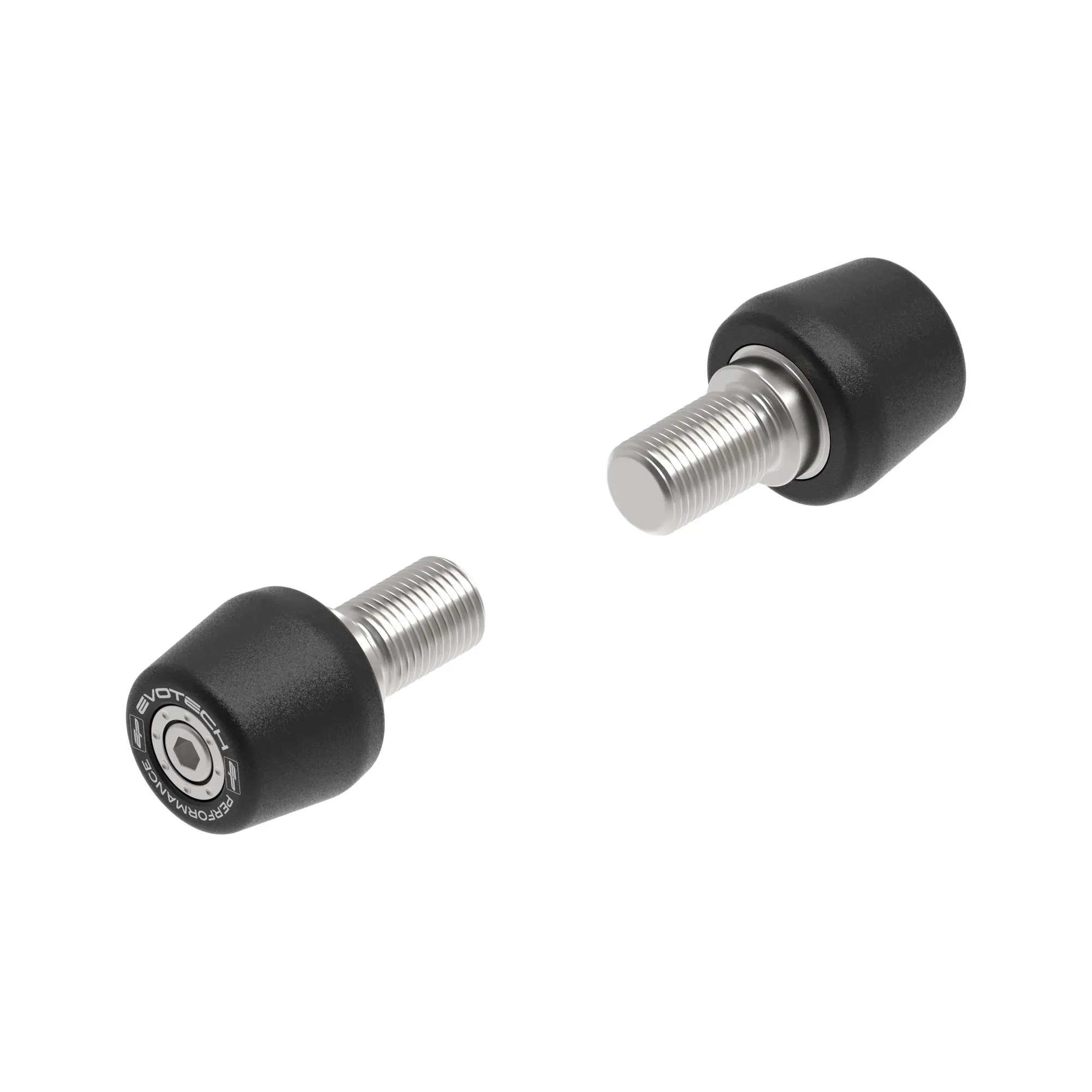 Evotech Bar End Weights (Race) - Yamaha XSR900 (2022 ) (Non Mirror Version)