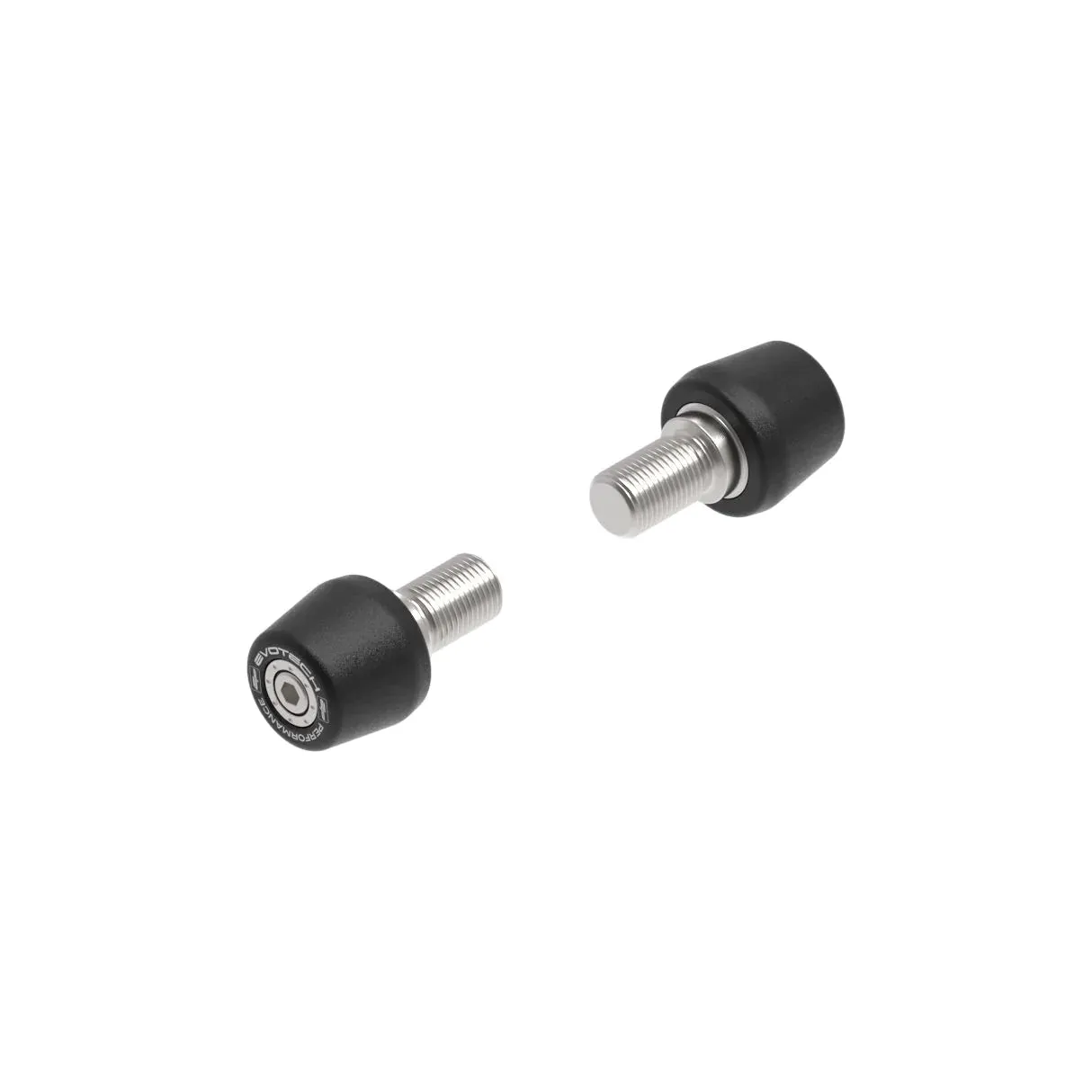 Evotech Bar End Weights (Race) - Yamaha XSR900 (2022 ) (Non Mirror Version)