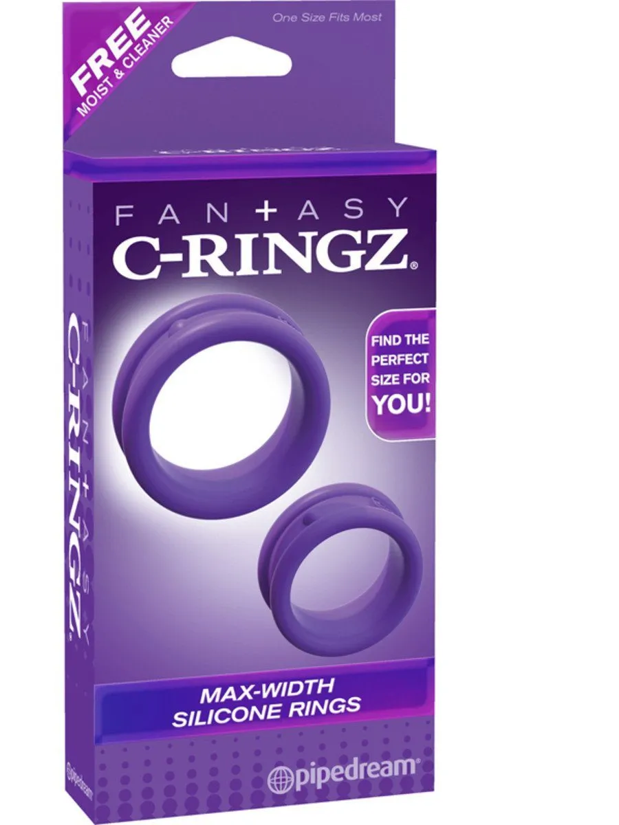 Fantasy C-Ringz Max-Width Silicone Rings